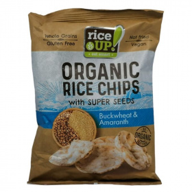 Rice Up bio rizschips - hajdina-amaránt 25g