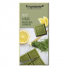 Benjamissimo bio vegán fehér csokoládé matcha tea és citrom hozzáadott cukor nélkül édesítőszerrel 60g Benjamissimo bio vegán fehér csokoládé matcha tea és citrom hozzáadott cukor nélkül édesítőszerrel 60g