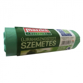 Mazzini újrahasznosított szemeteszsák (60L) 10db