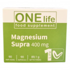 One Life Magnézium Supra 400 mg kapszula 90db One Life Magnézium Supra 400 mg kapszula 90db