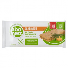 Abonett sandwich - sajtos-snidlinges 26g