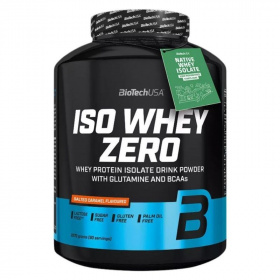 BioTechUSA Iso Whey Zero (sós karamell) tejsavó fehérjepor 2270g