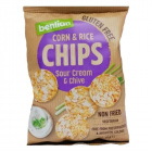 Benlian kukorica, barnarizs chips - tejfölös-snidlinges 50g Benlian kukorica, barnarizs chips - tejfölös-snidlinges 50g