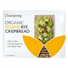 Clearspring Bio Rozs Ropogós kenyér Szezámos 200g Clearspring Bio Rozs Ropogós kenyér Szezámos 200g