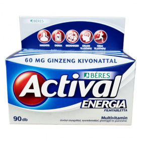 Béres Actival Energia Ginzeng Guarana filmtabletta 90db