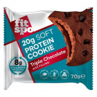Fitspo protein süti 20g protein, 8g kollagén tripla csoki ízesítéssel 70g Fitspo protein süti 20g protein, 8g kollagén tripla csoki ízesítéssel 70g