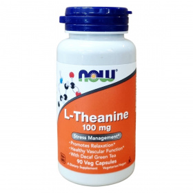 Now Foods L-theanine 100mg kapszula 90db