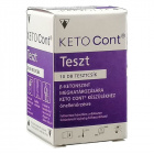 KETO Cont Teszt tesztcsík 10db KETO Cont Teszt tesztcsík 10db