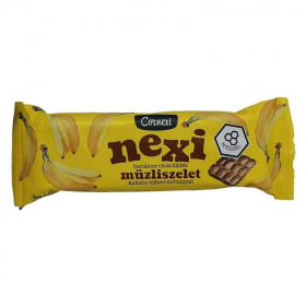 Cornexi müzliszelet Nexi - banános, csokoládés, kakaós bevonattal 25g