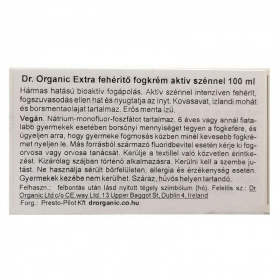 Dr.Organic bio Aloe Vera fogkrém 100ml
