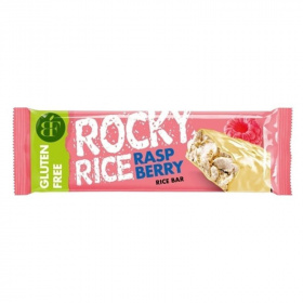 Rocky Rice puffasztott rizsszelet - fehércsokis málna 18g