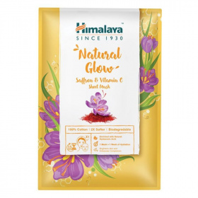 Himalaya textilmaszk (természetes ragyogás sáfránnyal és c-vitaminnal) 30ml - végkiárusítás