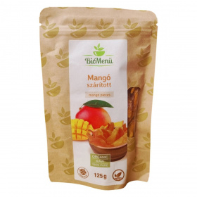 Biomenü bio szárított mangó 125g