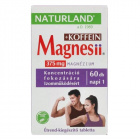 Naturland magnesii+koffein étrend-kiegészítő tabletta 60db Naturland magnesii+koffein étrend-kiegészítő tabletta 60db