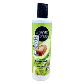 Organic Shop Marokkó Hercegnője regeneráló sampon bio olivaolaj és narancsvirág kivonattal 280ml