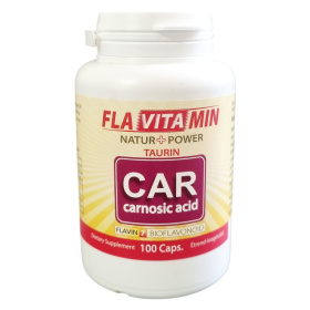 Flavitamin Natur+Power Taurin CAR carnosic acid kapszula 100db
