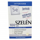 Interherb szerves szelén 100mcg tabletta 60db Interherb szerves szelén 100mcg tabletta 60db