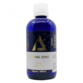 Pure Alchemy cink kolloid young zinc (25ppm) 480ml