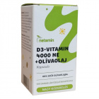 Netamin D3-vitamin 4000NE + olívaolaj kapszula 100db Netamin D3-vitamin 4000NE + olívaolaj kapszula 100db