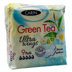Carin ultra szárnyas intimbetét (green tea ultravékony) 9db Carin ultra szárnyas intimbetét (green tea ultravékony) 9db
