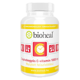 Bioheal Csipkebogyós C-vitamin 1000mg nyújtott felszívódással tabletta 120db