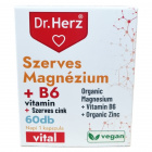 Dr. Herz szerves Magnézium + B6 vitamin + szerves Cink kapszula 60db Dr. Herz szerves Magnézium + B6 vitamin + szerves Cink kapszula 60db