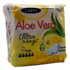 Carin ultra szárnyas intimbetét (aloe vera, ultravékony) 9db Carin ultra szárnyas intimbetét (aloe vera, ultravékony) 9db
