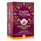English Tea Shop bio gyömbéres barack tea 20db English Tea Shop bio gyömbéres barack tea 20db